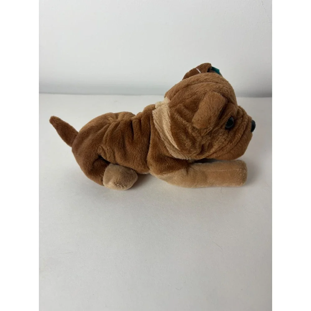 Vintage 1997 Avon Rumply the Sharpei Brown Dog Beanbag‎ Plush with Tags 7